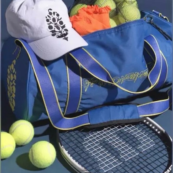 Free People FP Movement Sports Duffle Travel Gym Bag, Athletic Blue NWT - Picture 6 of 6